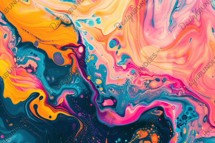 Abstract Marbled Background Wallpaper