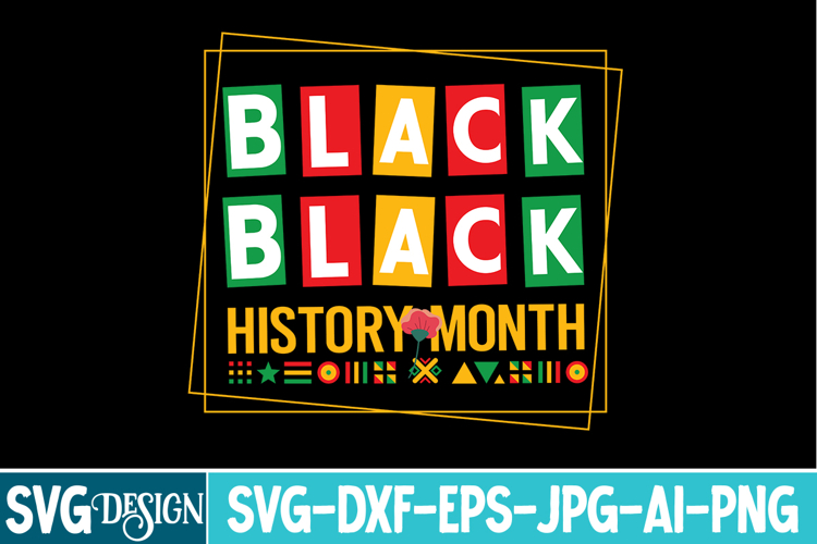 Black History Month SVG Design,Black History Month PNG