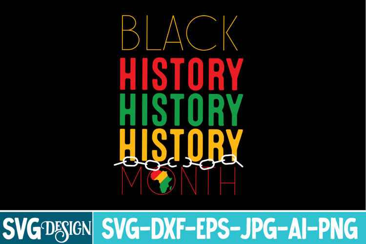 Black History Month SVG Design,Black History Month PNG
