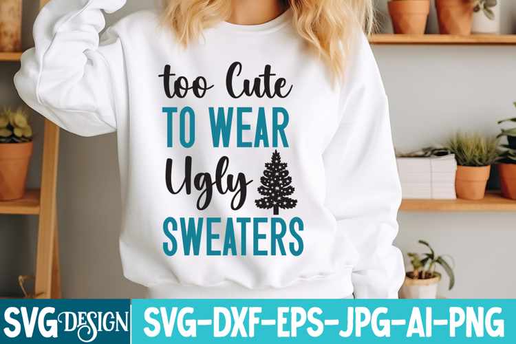 Ugly Christmas Sweaters Clipart Image 12