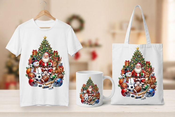 Ultimate Christmas Sports Holiday Design