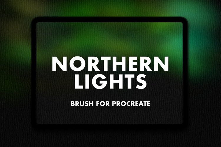 Northern Lights Procreate Brush
