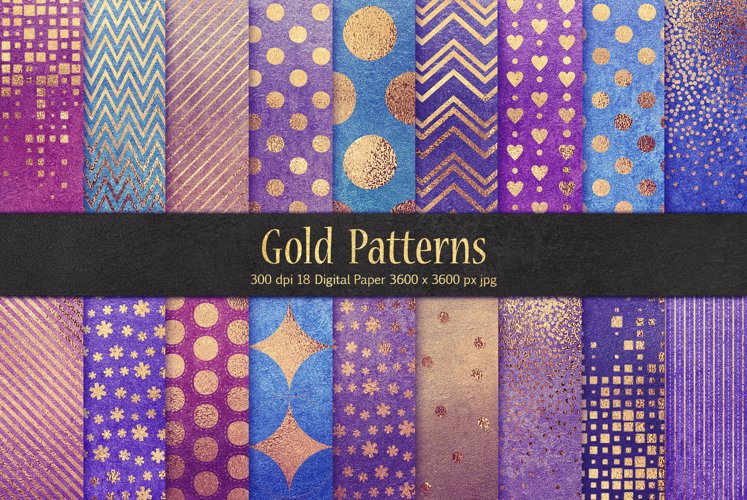 Gold Patterns example image 1