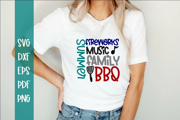 Summer SVG / Fireworks svg / BBQ SVG