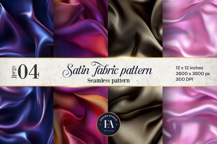 Luxury silk Satin fabric texture, Silk seamless example image 1