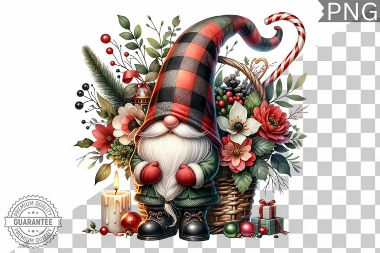 Christmas Gnome Clipart Image 2