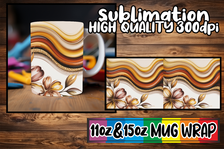 Blissful nights sublimation print wrap, Pattern