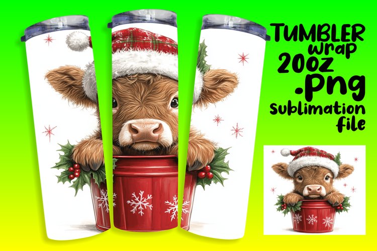 Christmas Tumbler Wrap Image 10