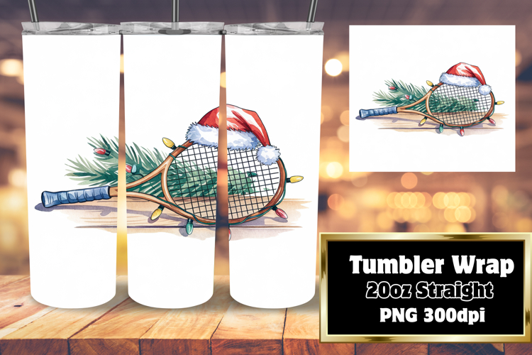 Sublimation Tumbler Template 20oz , Holiday