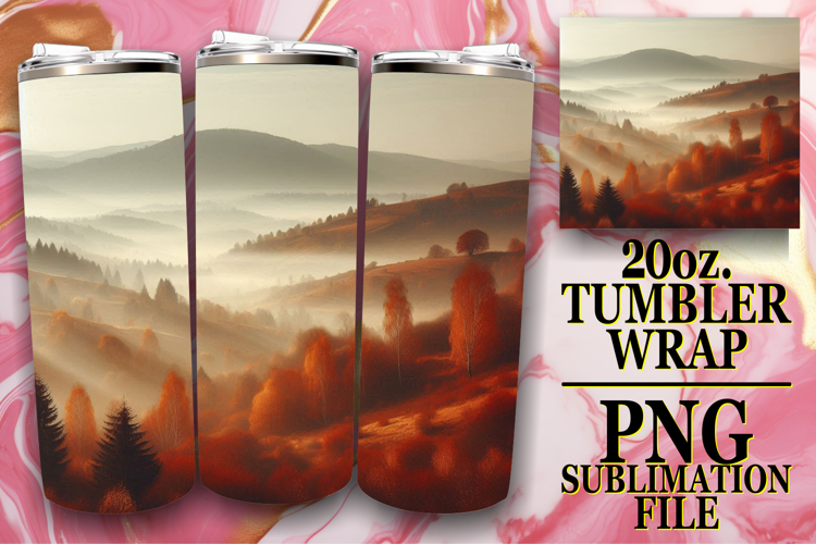 Thanksgiving Tumbler Wrap Image 11