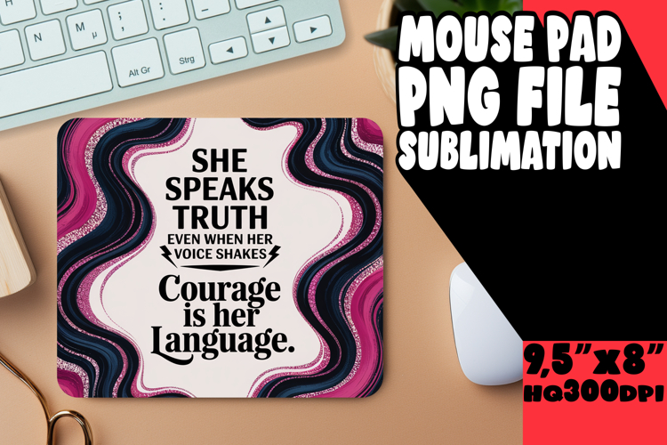 Cozy Mouse Pad Sublimation Ideas, Religious