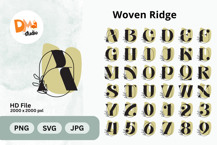Woven Ridge Monogram