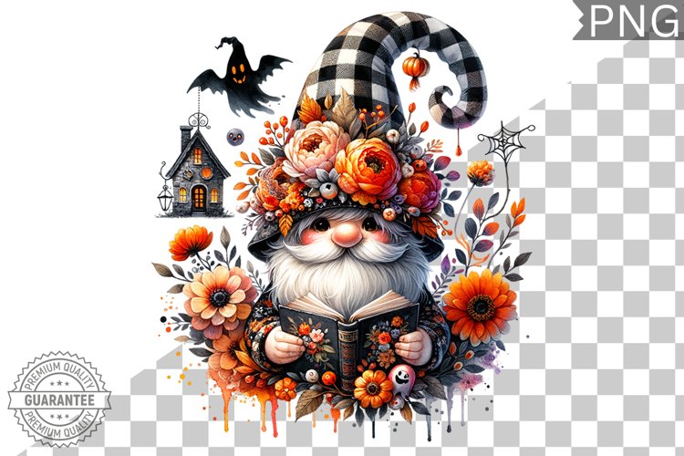 Halloween Gnomes Clipart