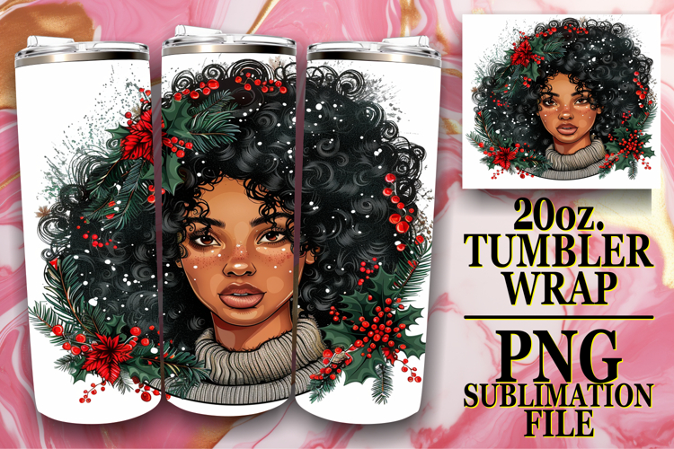 Christmas Tumbler Wrap Image 19