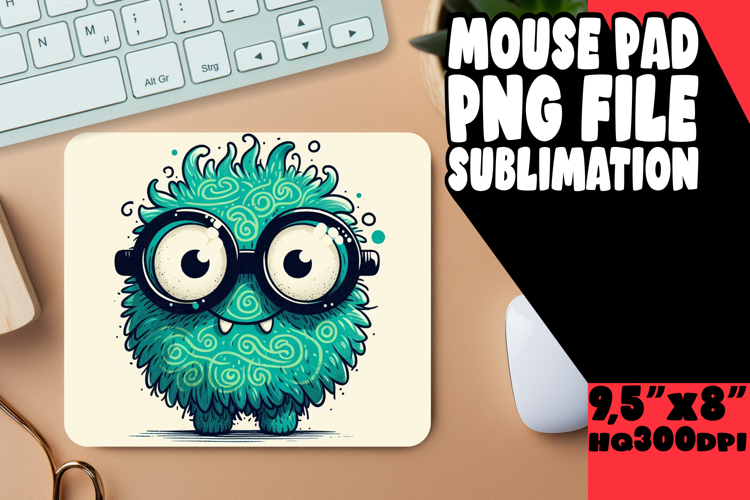 Sweet Mouse Pad Ideas for Gifts, Monster