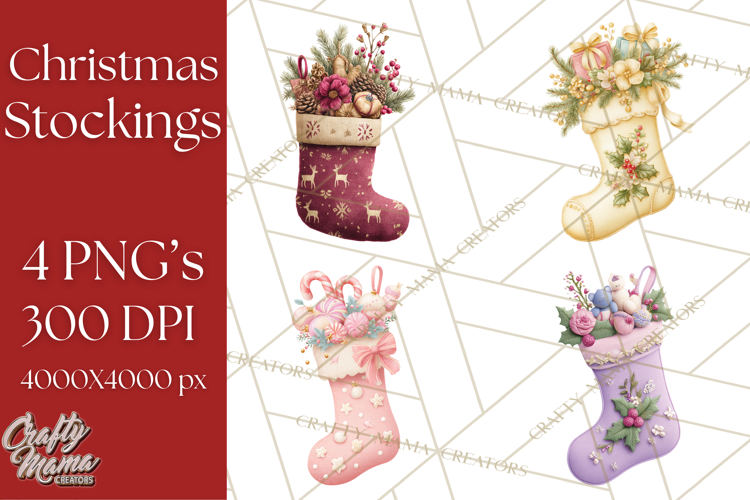 Stockings Clipart Image 21