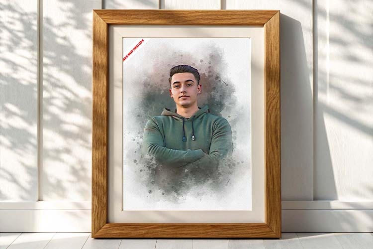 Abstract Watercolor Art Design