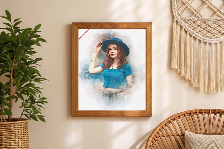 Creative Watercolor Art Effect