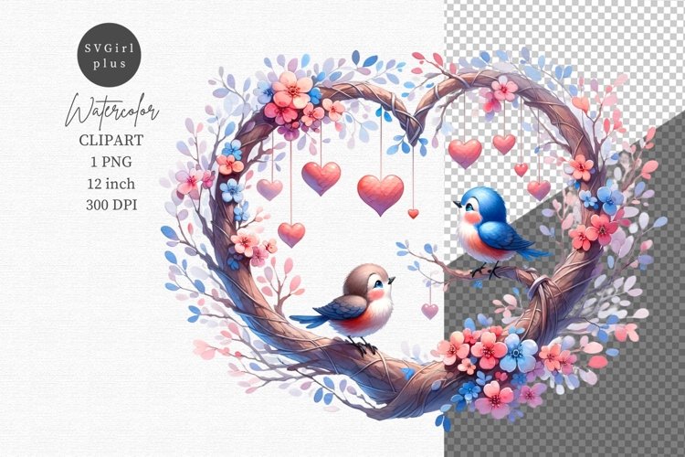 Love Birds Clipart Image 23