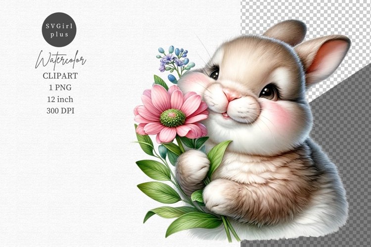 Bunny Clipart Image 15