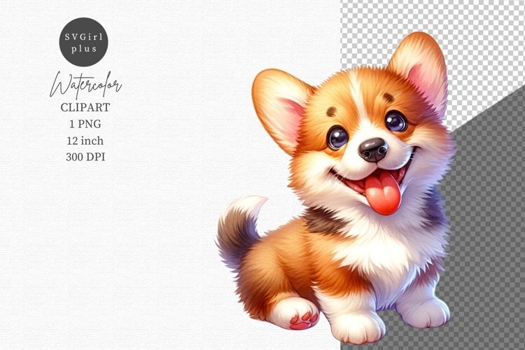 Cordi clipart, Puppy clipart, Dog clipart
