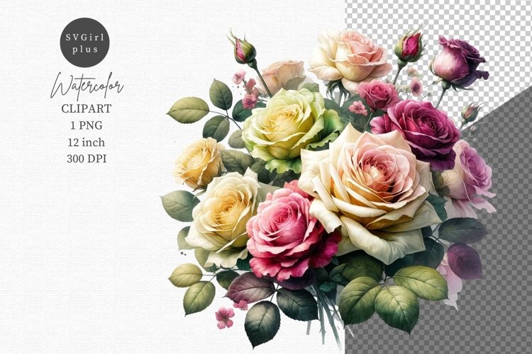 Roses Clipart Image 12