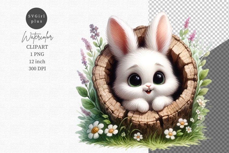 Easter Bunny Clipart Image 7