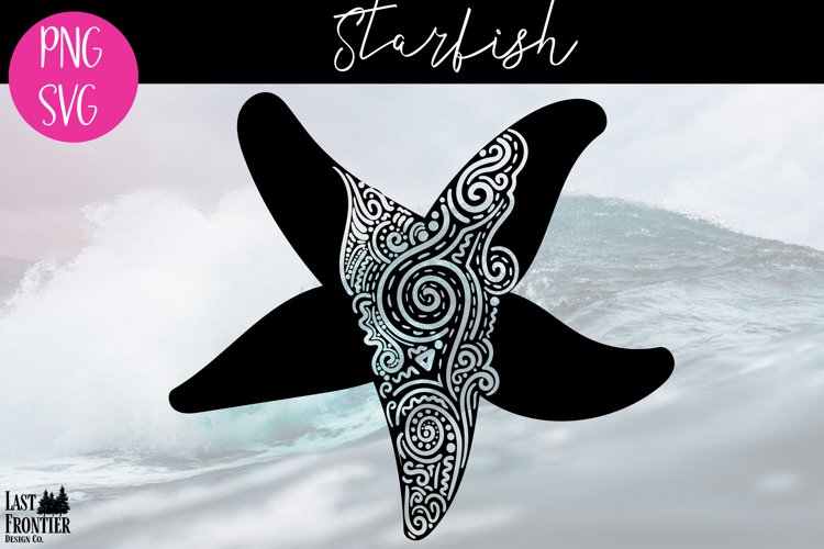 Starfish Zentangle example image 1