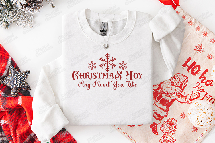 Christmas Joy Any Mood You Like Shirt Design example image 1