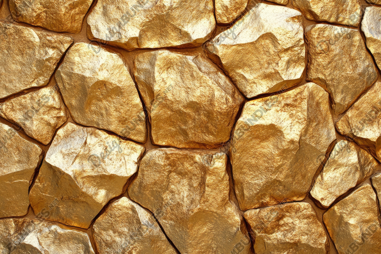 Gold Stones Background Wallpaper