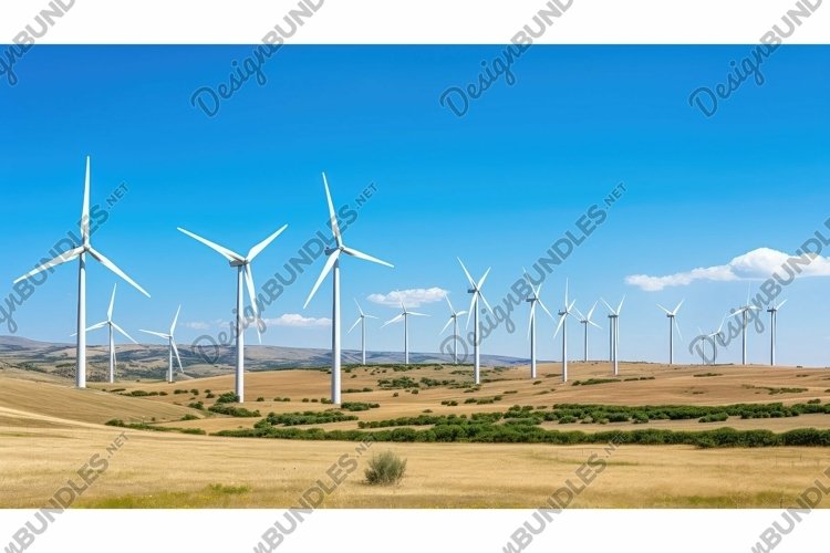 Wind Turbine Clipart Image 14