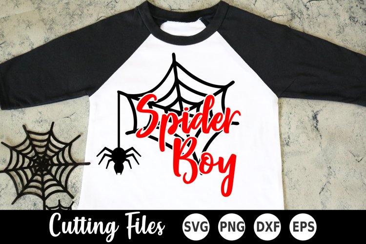 Halloween SVG | Witch SVG | Spider Boy SVG example image 1