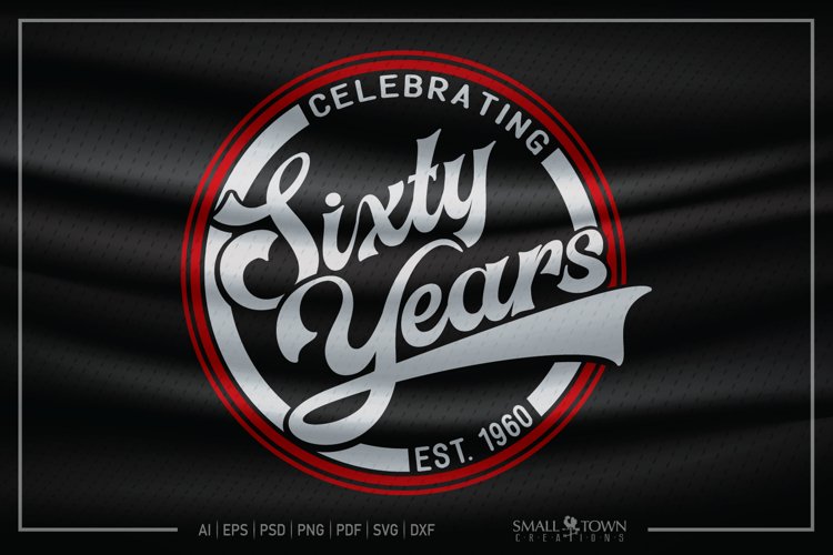 60 years, 1960, Sixty Years svg, 60th, PRINT, CUT, DESIGN (771621