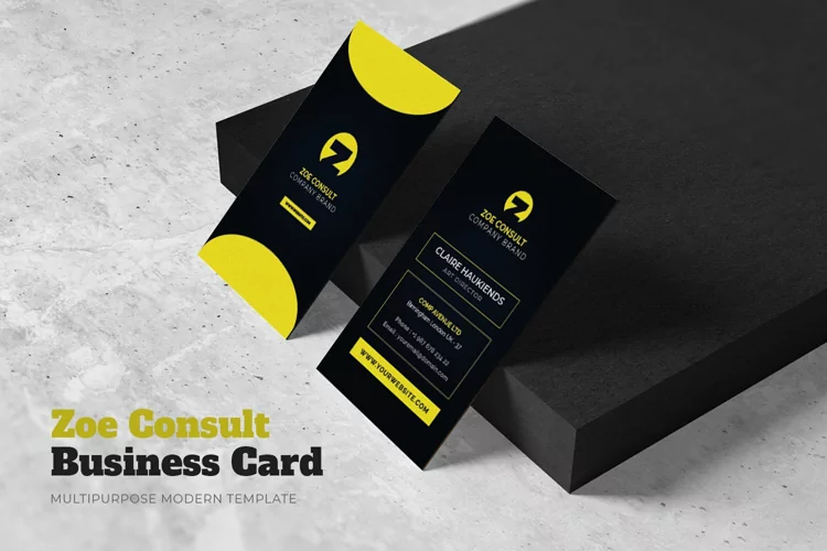 Zoe Consultant Business Card