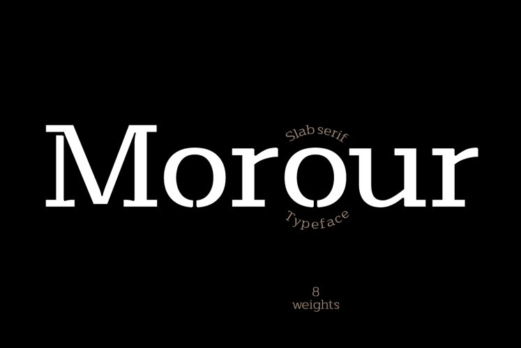 Morour Typeface example image 1