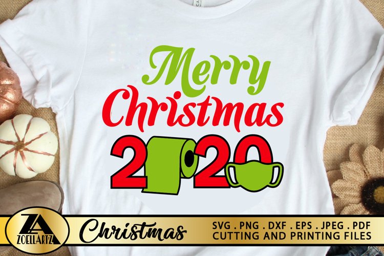 2020 Christmas SVG PNG EPS DXF File For Cutting and Printing example image 1