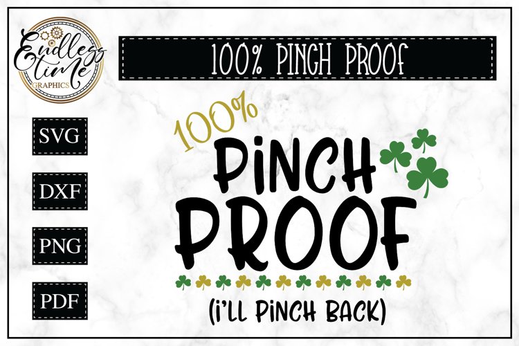 St Patrick's Day | Pinch Proof SVG Cut File example image 1