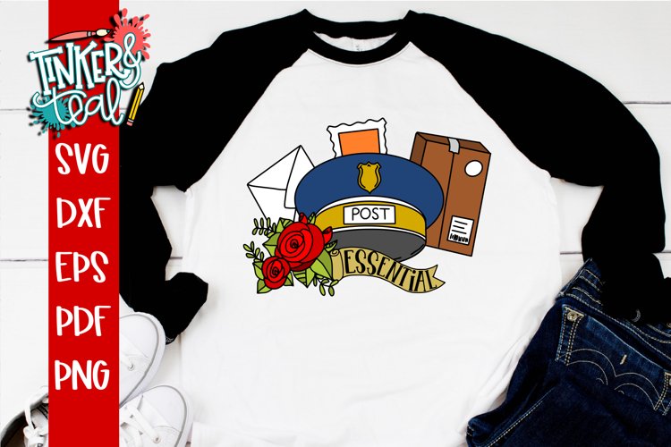 Essential Worker Mailman Post Office SVG (569303) SVGs Design Bundles