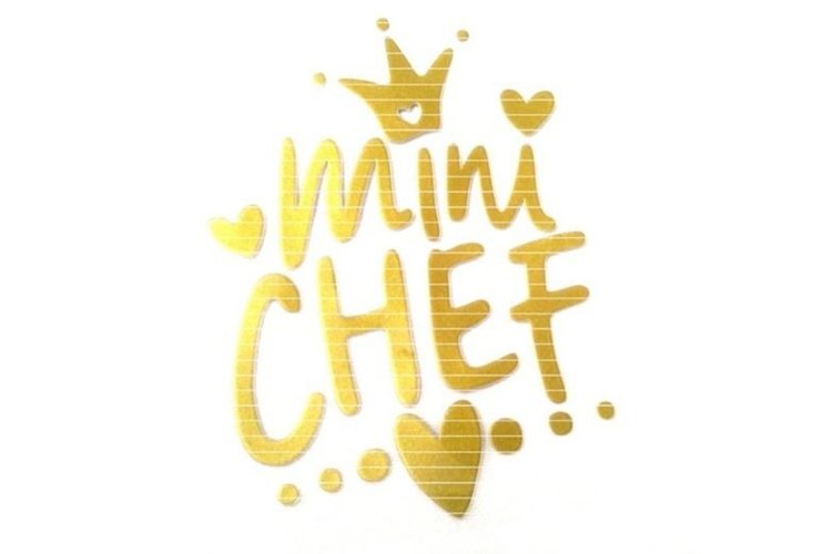 Mini Chef SVG DXF EPS PDF PNG JPG example image 1