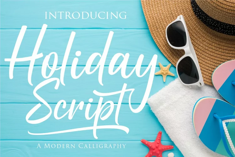 Holiday Script | A Modern Calligraphy