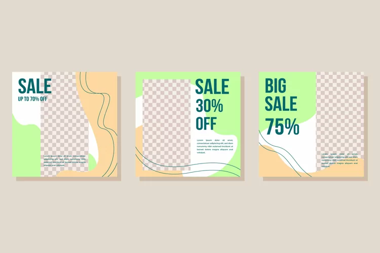 Organic Sale Instagram Post