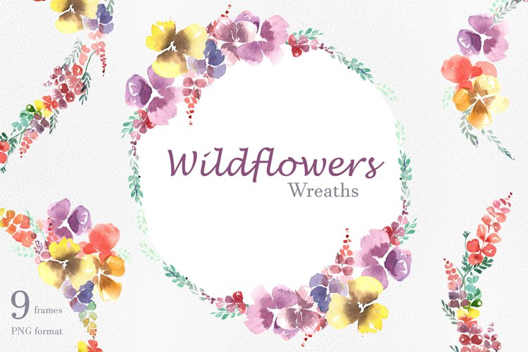 Wildflowers Wreaths example image 1