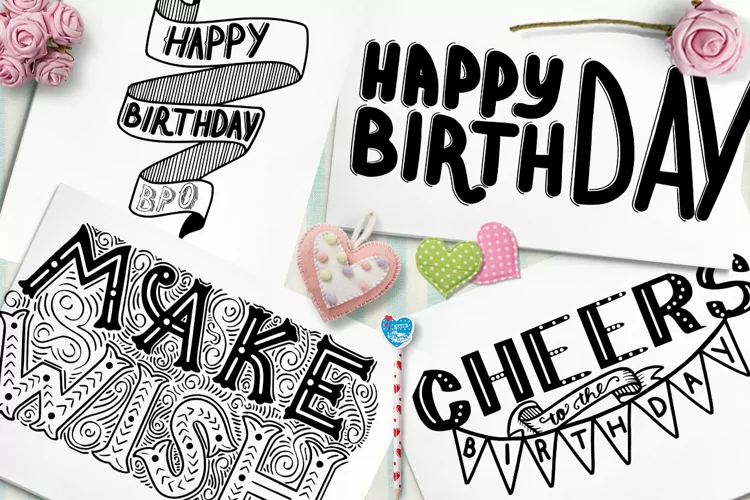 Happy BIRTHDAY | Lettering