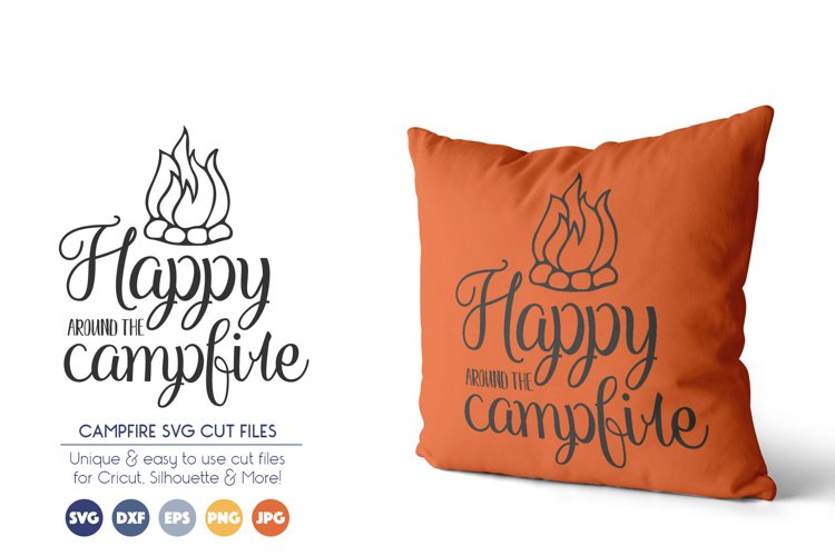 Campfire - Camping SVG Cut Files