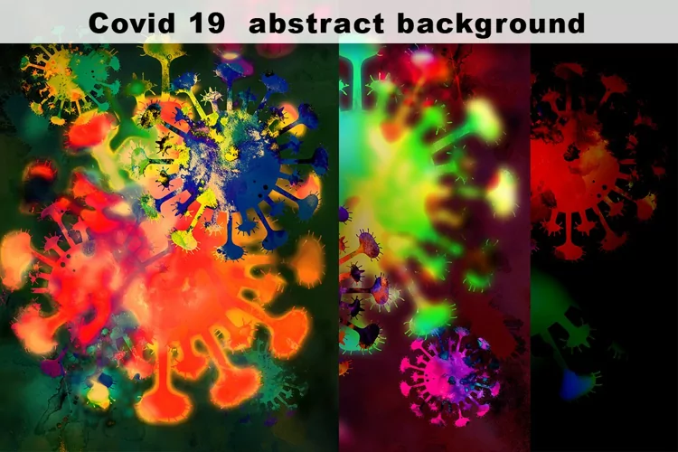 Covid 19 abstract background /wallpaper