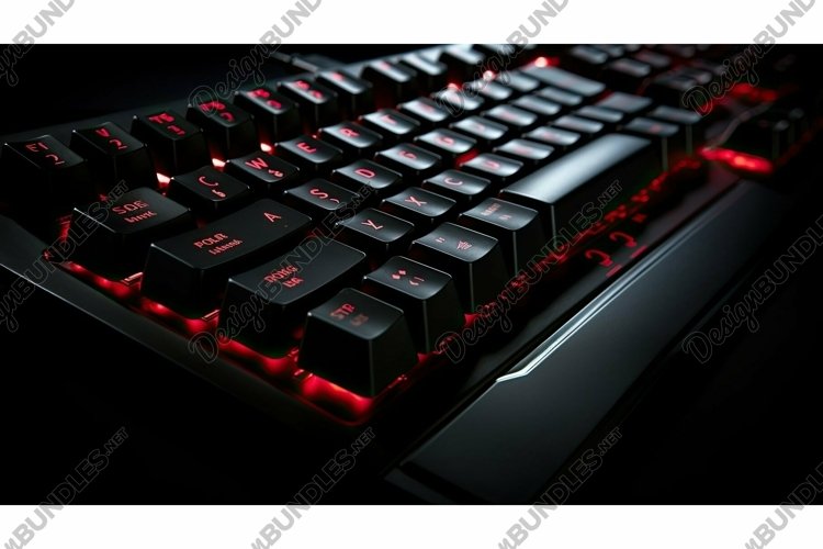 backlit dark keyboard example image 1