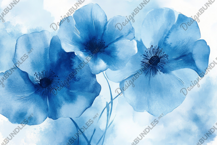 Blue Texture Image 8
