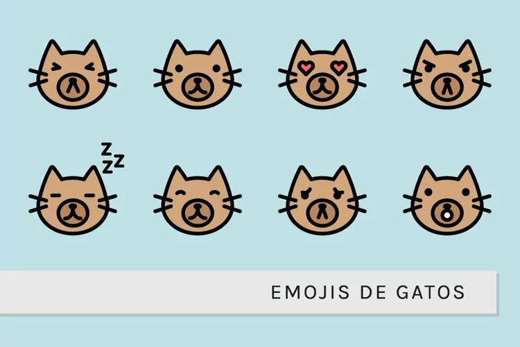 Set de Emojis Gatunos