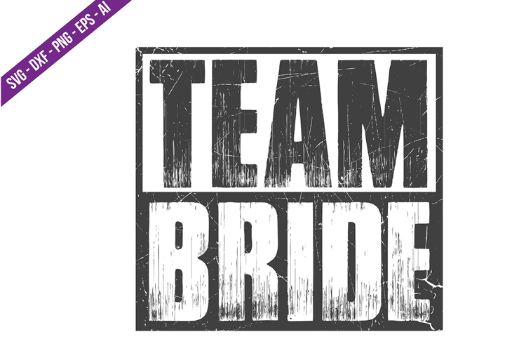 Team Bride Svg Design