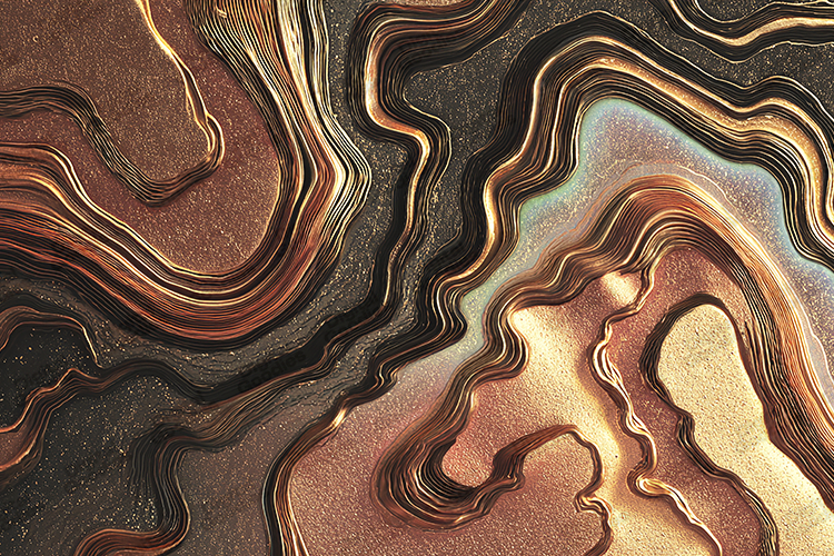 Gold Foil Texture Image 8